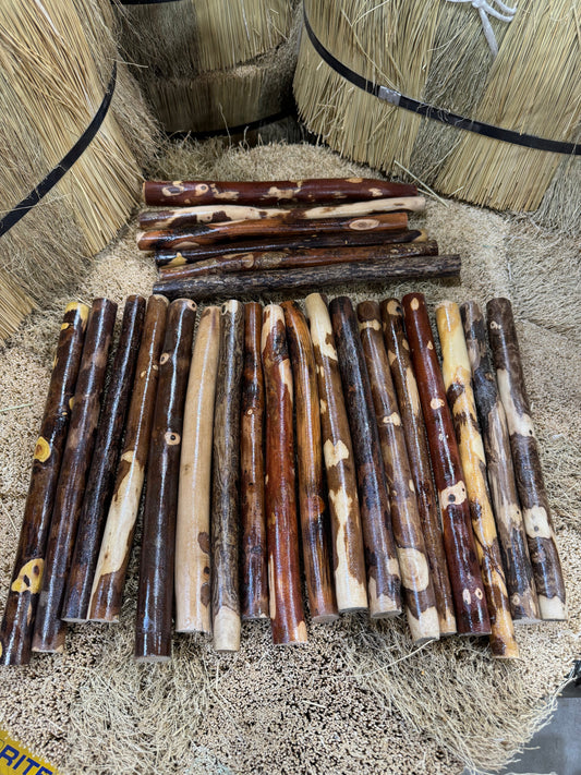 Farm House Decor Natural HardWood  Sticks (5pcs)