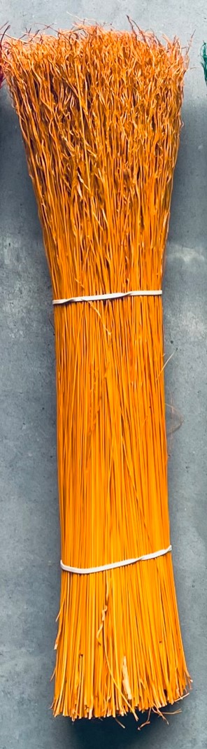 1 Pound Dyed Broomcorn 20" Hurl for Broom Making and Crafting