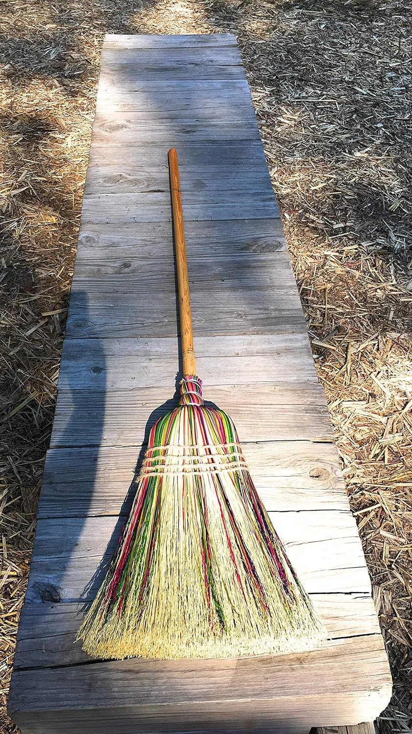 Authentic Handmade Broomcorn Broom